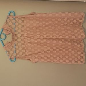 Pale pink sleeveless blouse size xl